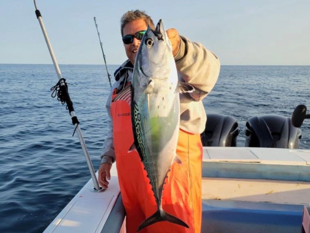 Capt Hank With False Albacore