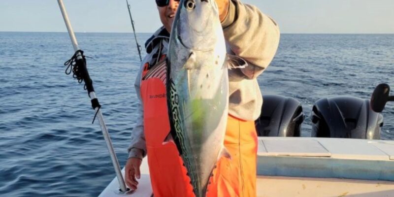 Capt Hank With False Albacore