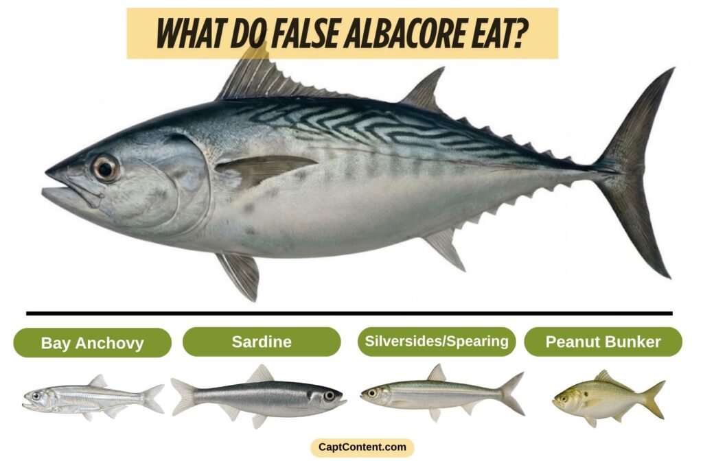 What Do False Albacore Eat?
